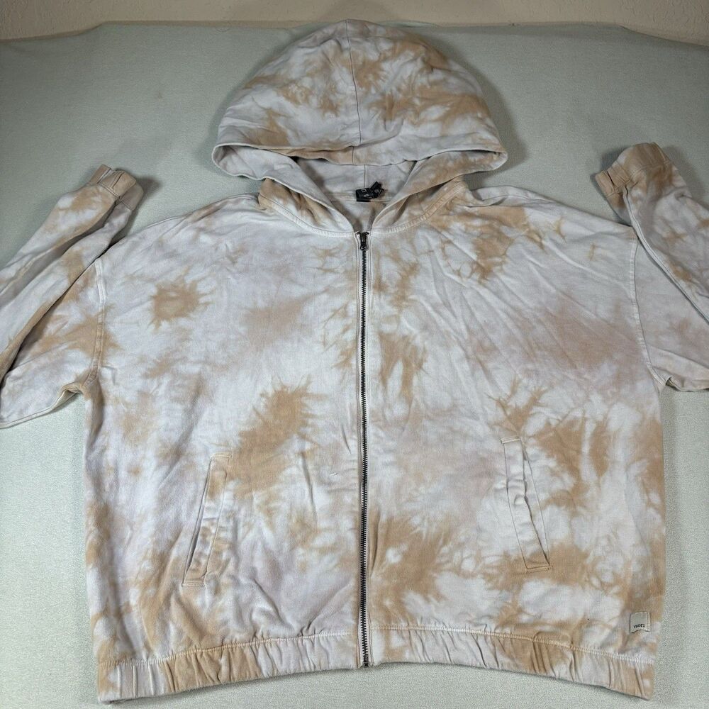 Vuori Womens Laguna Full Zip Hoodie Tie Dye Sweatshirt Logo Size XL Lounge - Picture 2 of 9